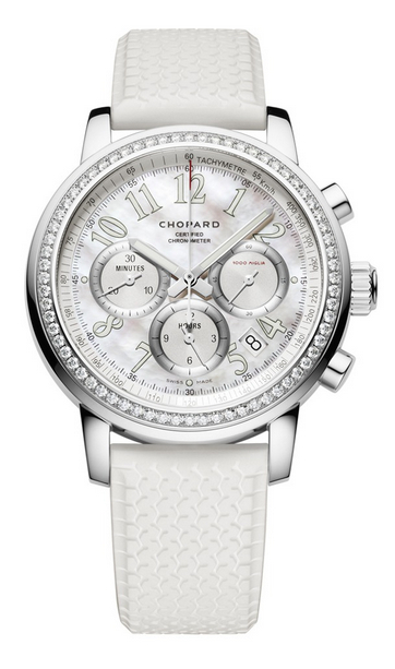 Replica Chopard Mille Miglia Chronograph Diamonds Steel 178511-3001 replica Watch